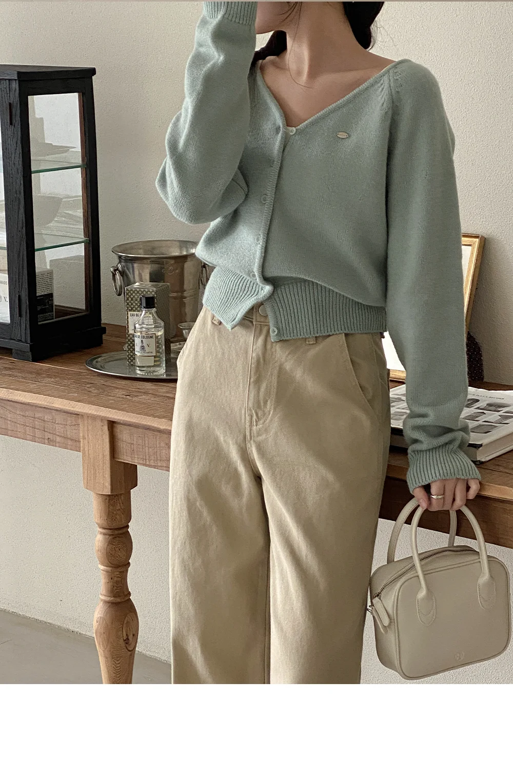 [봄🌷파스텔톤] 실버 팬던트 가디건 상세 이미지 89