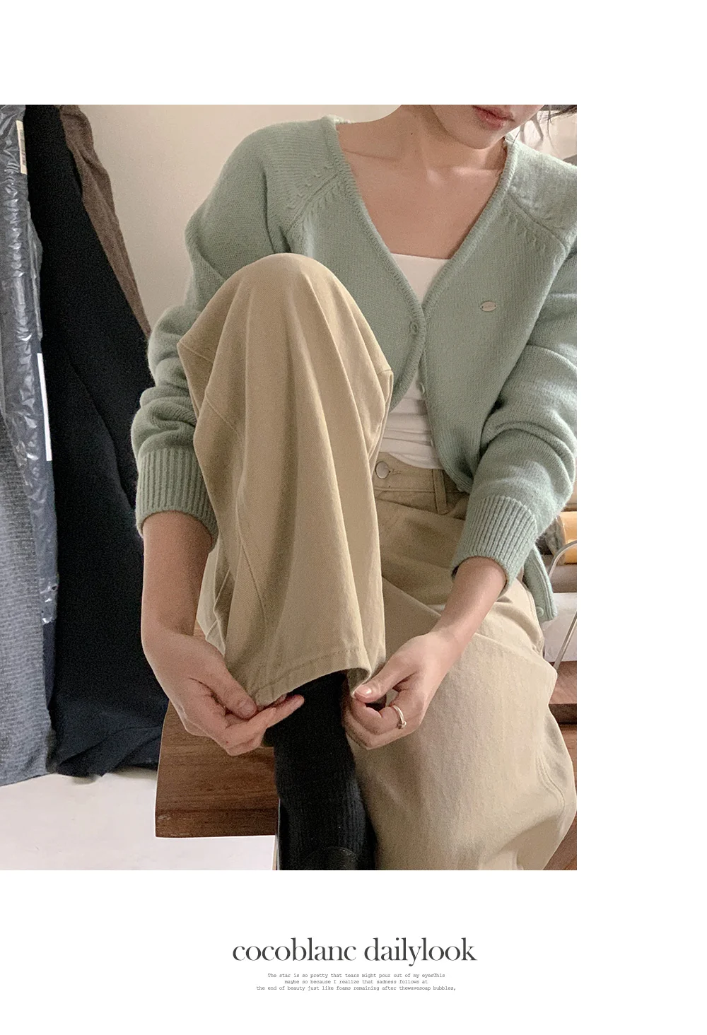 [봄🌷파스텔톤] 실버 팬던트 가디건 상세 이미지 103