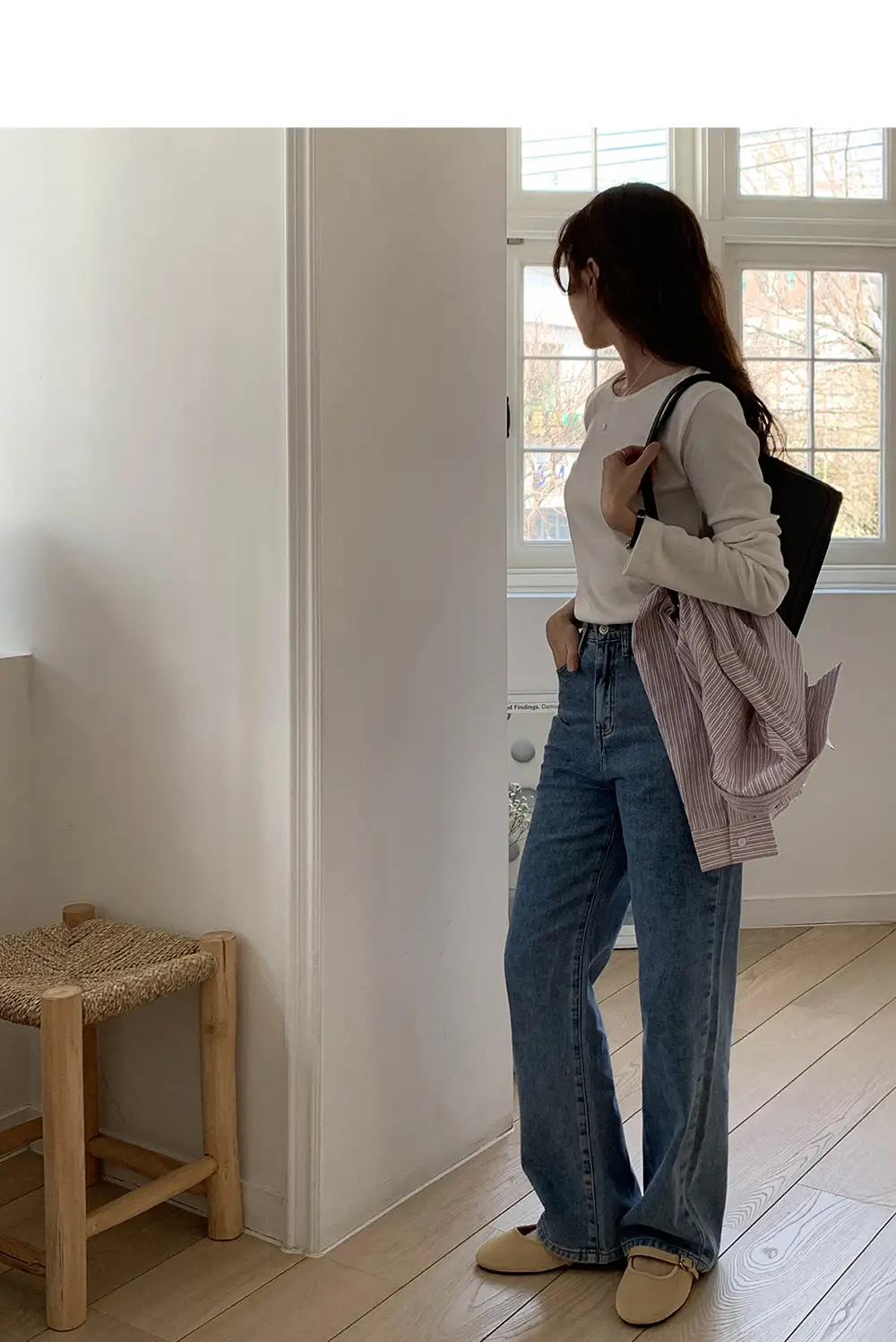 [여름신상🌴3기장/3XL] 온드 스트레이트 데님팬츠(숏,미들,롱) 상세 이미지 75