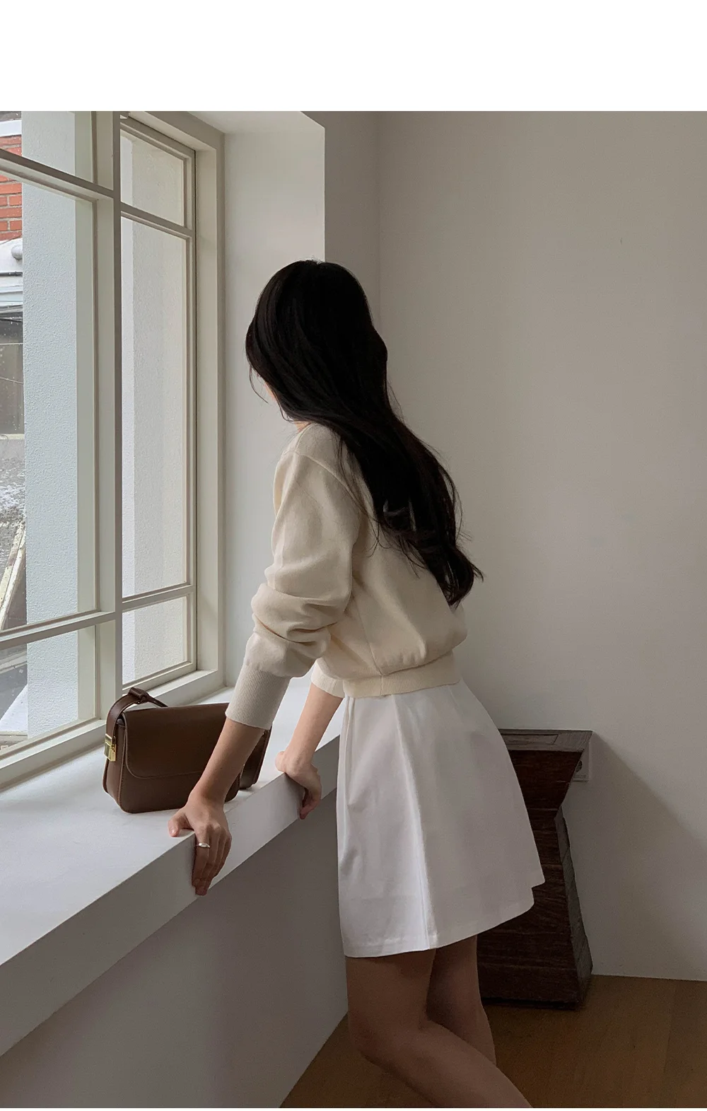 [여름신상🌴하객룩][Solevé]테브 핀턱 스커트 상세 이미지 22