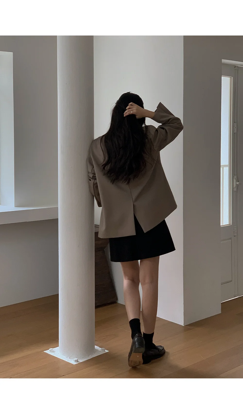 [여름신상🌴하객룩][Solevé]테브 핀턱 스커트 상세 이미지 87