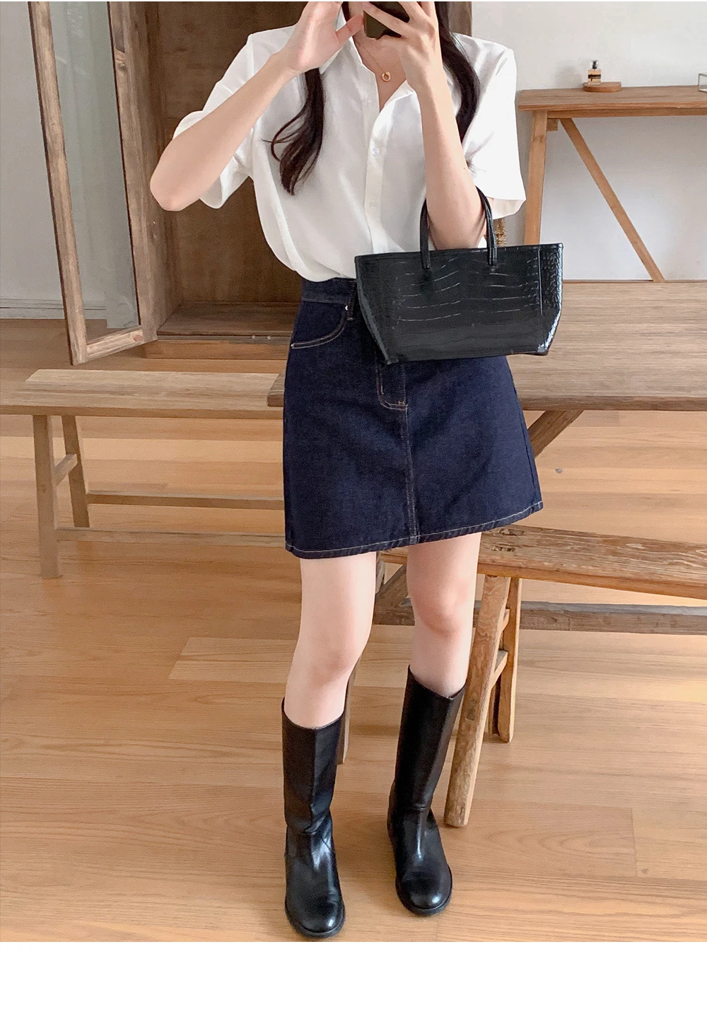 [여름BEST♥오픈카라/베이직ver추가/오피스룩/하객룩/후기극찬][1만장돌파] 링클프리 반팔셔츠 3종 상세 이미지 151